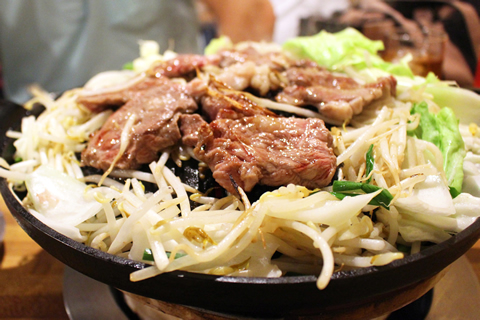 Genghis Khan mutton barbecue